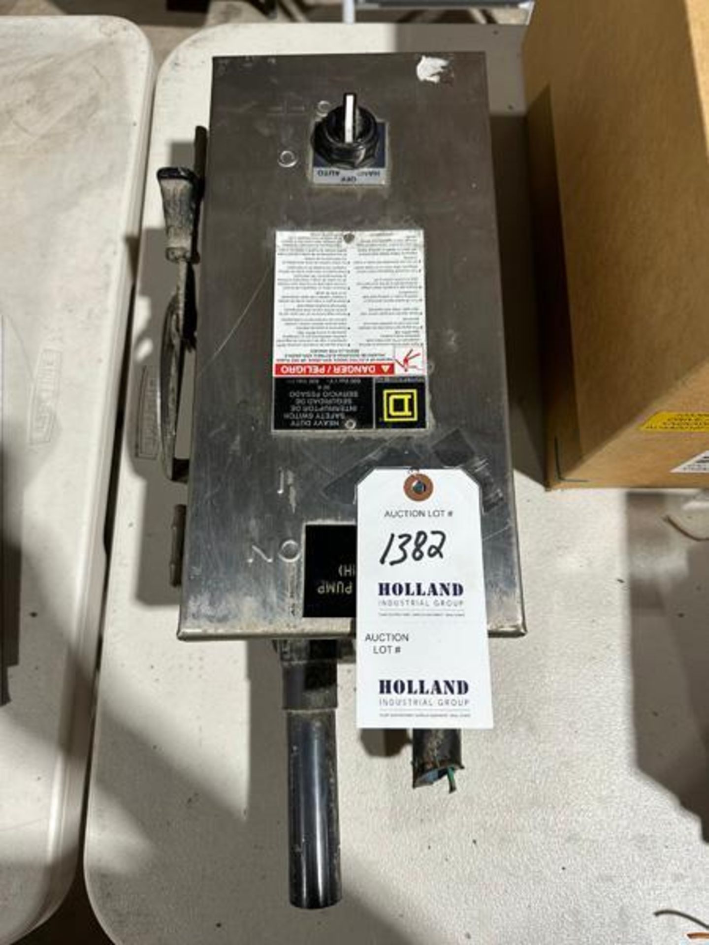 SQUARE D H361DS HEAVY DUTY STAINLESS SAFETY SWITCH 30A 600V