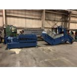 MAREN MODEL 30 SHREDDER W/ INCLINE CONVEYOR AND DUMPER