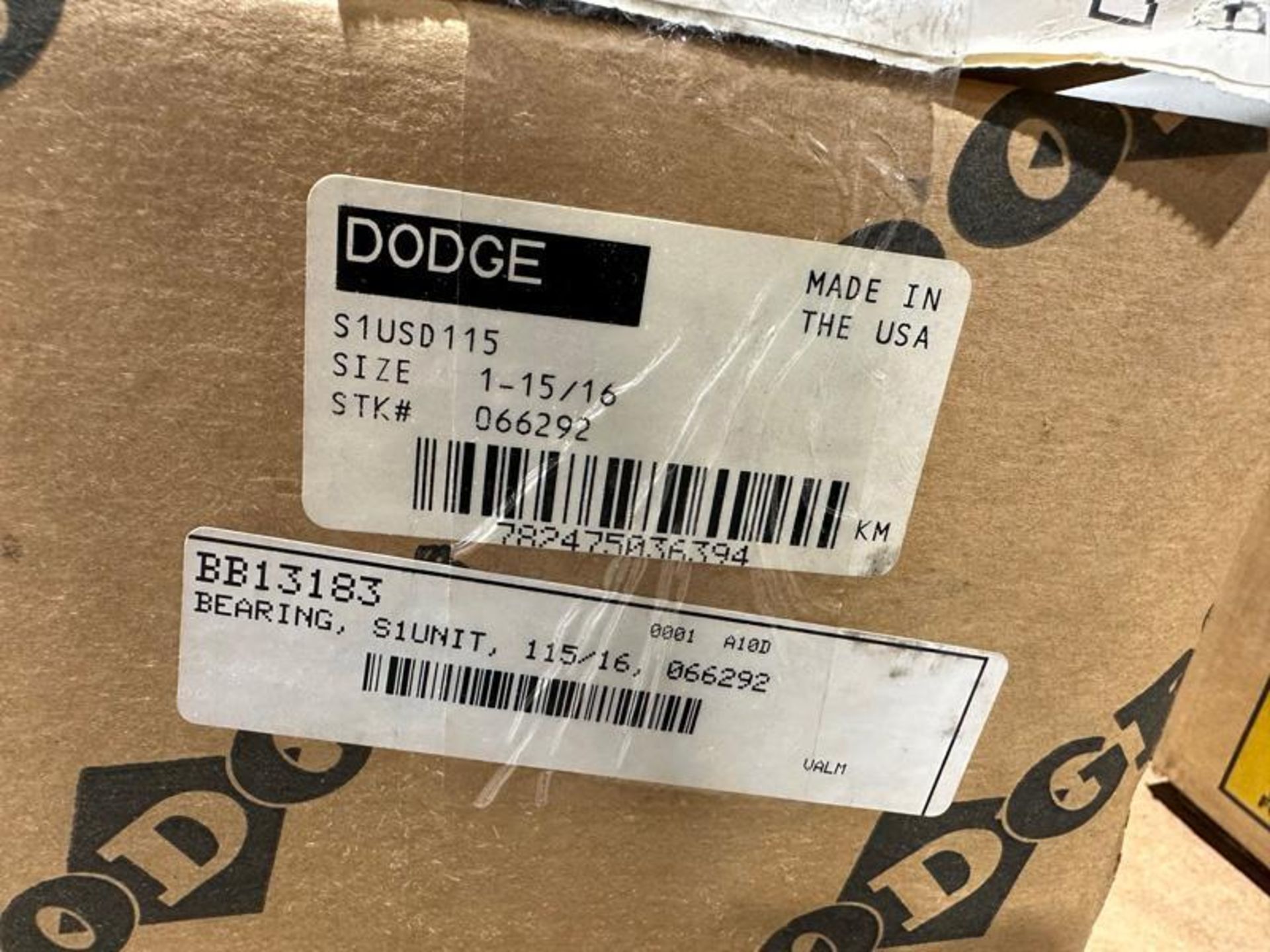 NEW DODGE S1USD115 / 066292 SPECIAL DUTY BEARING 1-15/16" BORE - Image 2 of 3