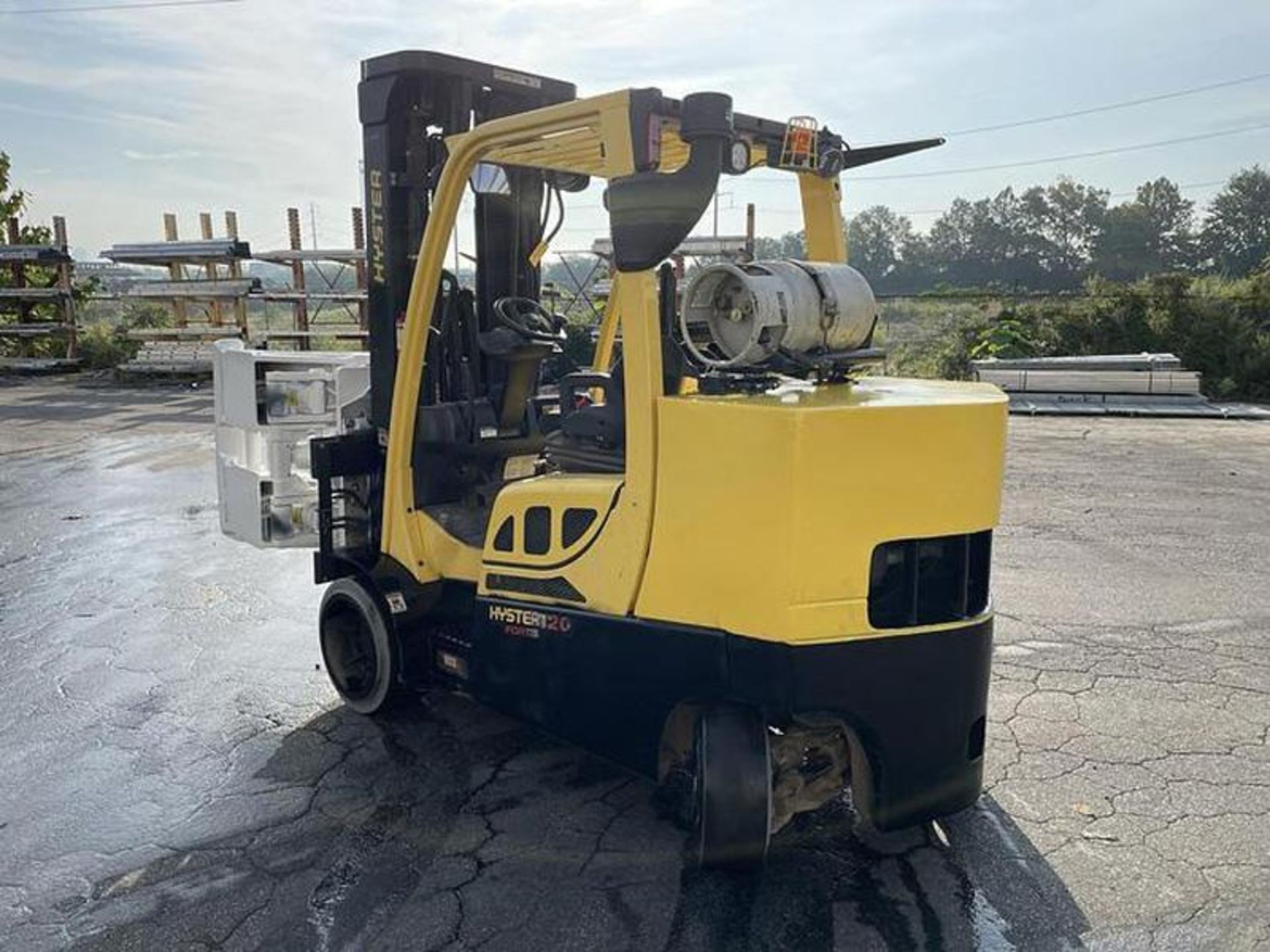 12,000 POUND HYSTER S120FTPRS FORKLIFT WITH PAPER ROLL CLAMP MFG. 2017 - Image 4 of 11