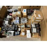 SKID OF ALLEN BRADLEY UNITS AND VARIOUS ELECTRICAL COMPONENTS