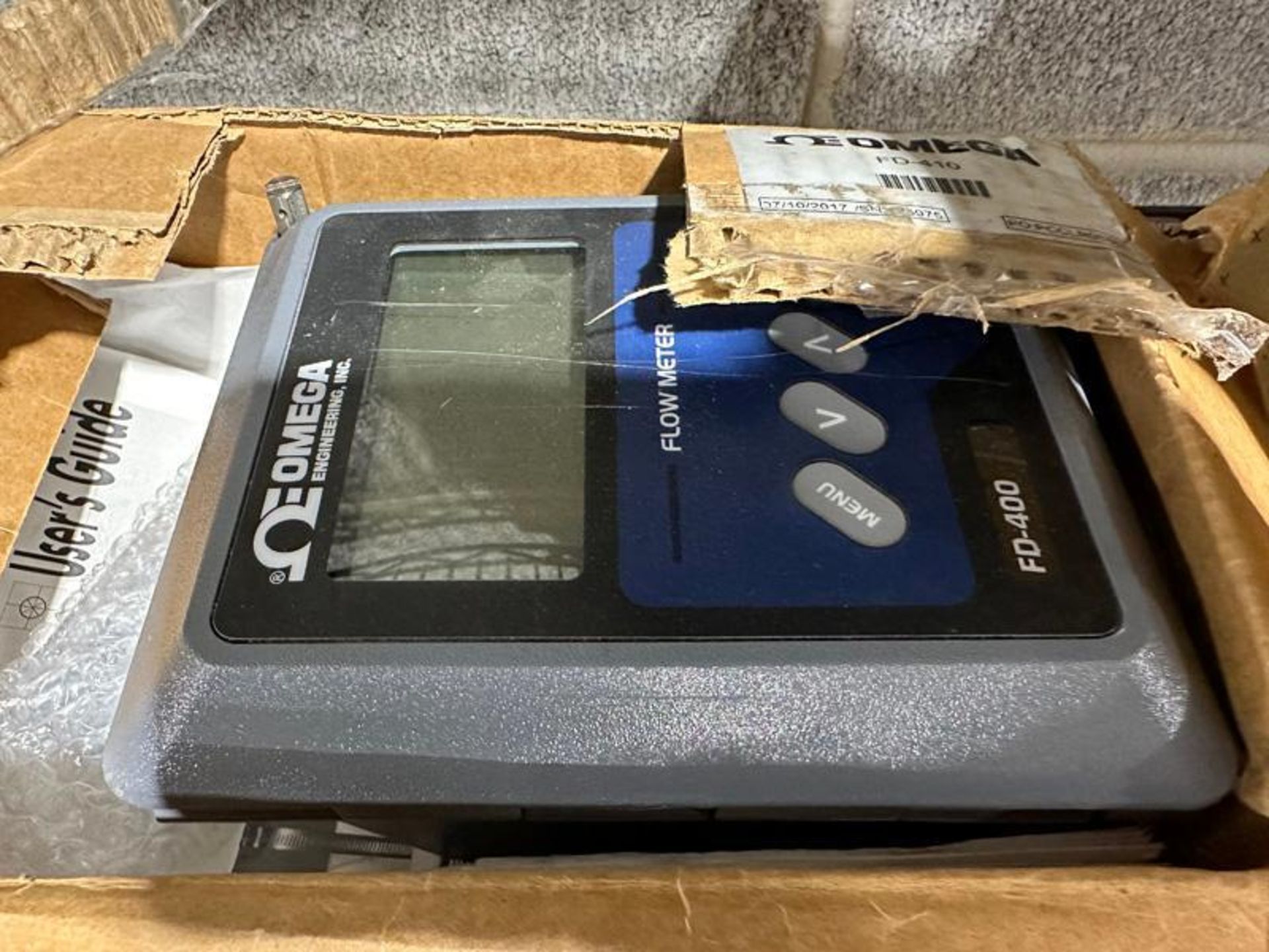 OMEGA FLOW METER FD 410