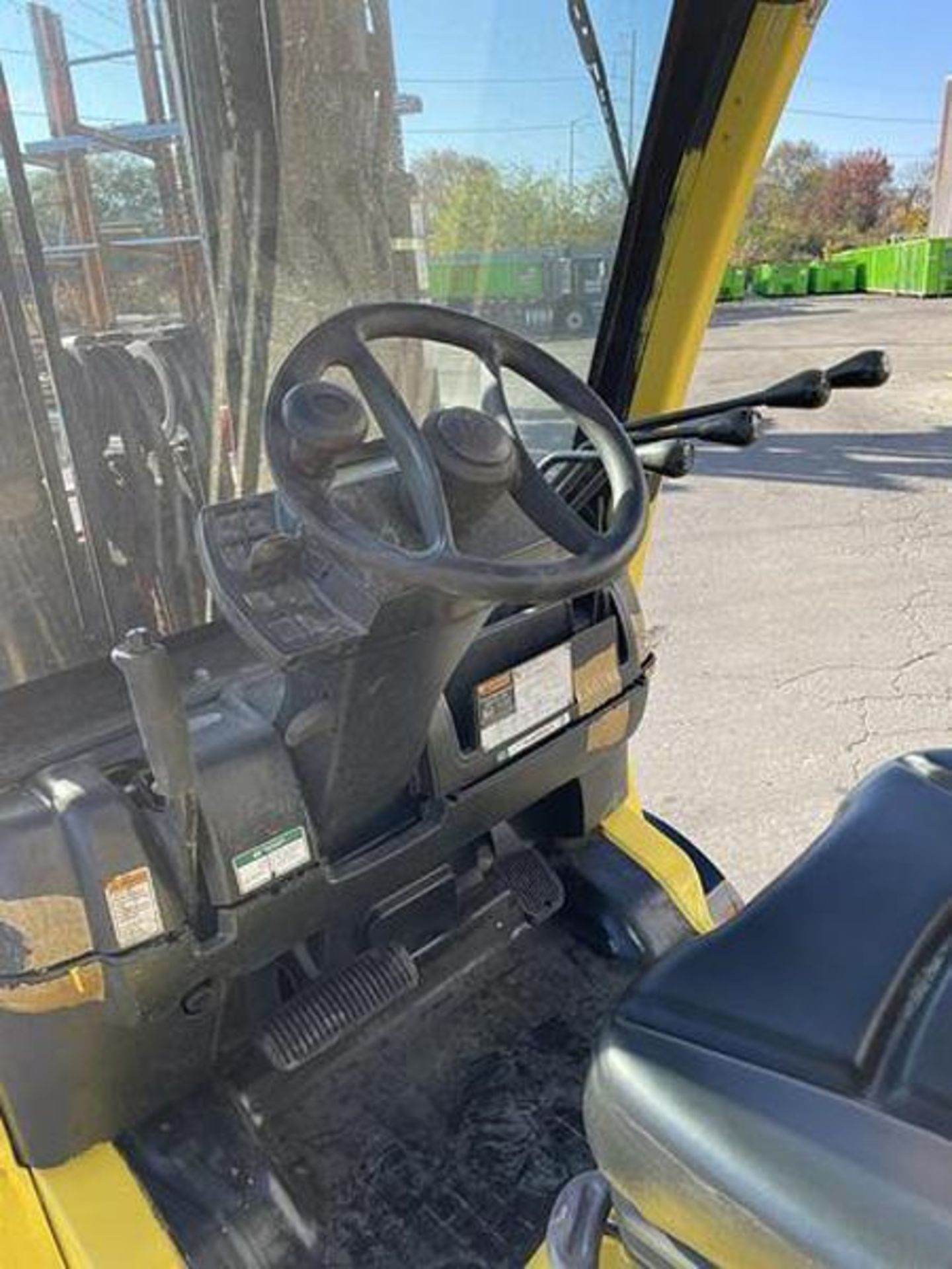 12,000 POUND HYSTER S120FTPRS FORKLIFT WITH BOLZONI PAPER ROLL CLAMP TRIPLE STAGE MAST MFG. 2018 - Image 9 of 12