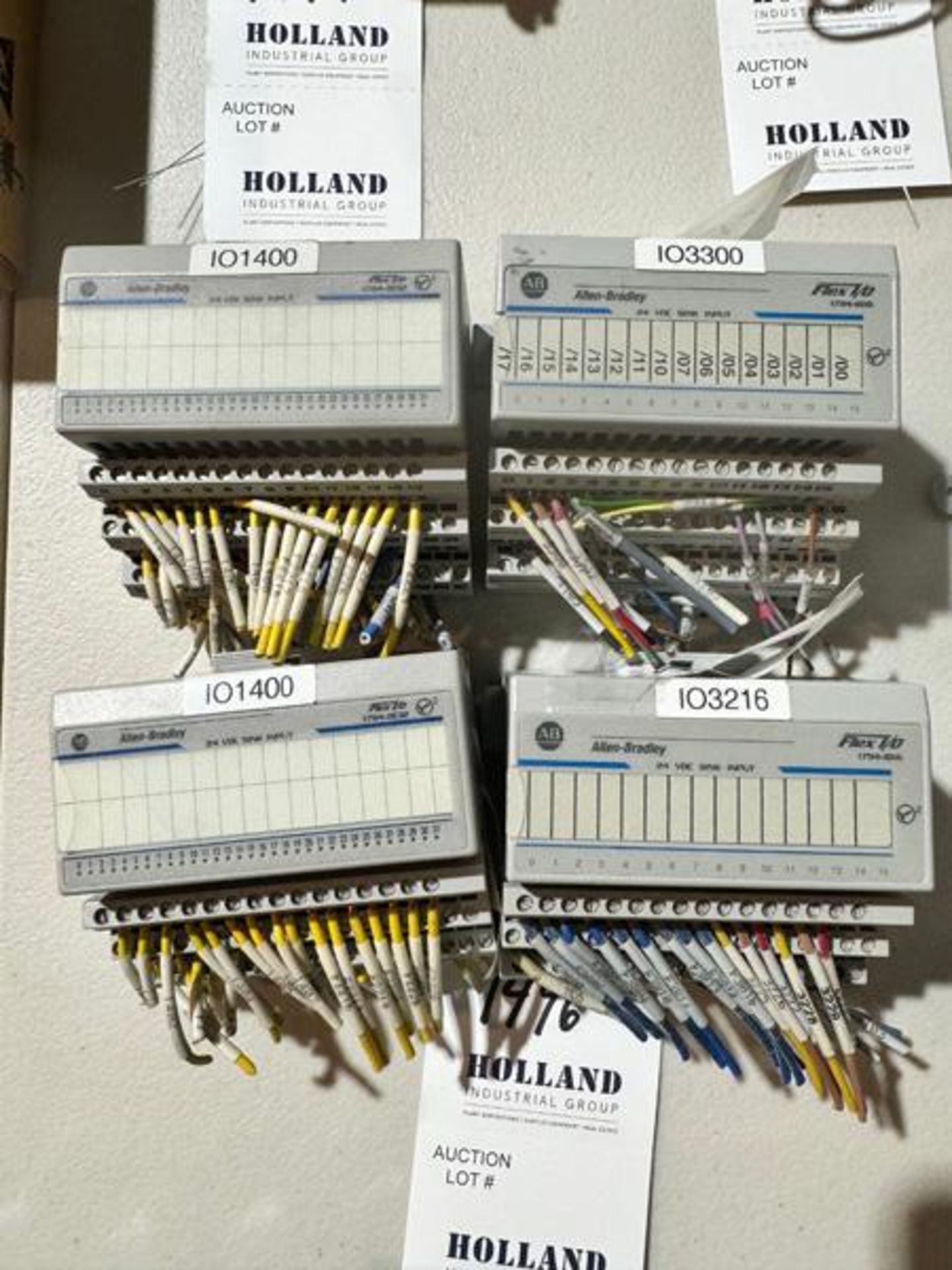 TWO Allen Bradley 1794-1816 Flex I/O AND ONE ALLEN BRADLEY 1794-IB32 I/O MODULE FLEX I/O 32 DIGITAL