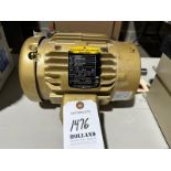 BALDOR VEM3581T-5, 1760RPM, 1HP, 60HZ, 3PH, 143TC, 0524M, TEFC, F1