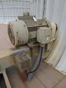 Siemens Cooling Tower Fan, 200 HP, 460 v, 226 AMPS, S/N 1LA04474EE4N