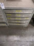 Nu Era 5 drawer cabinet plus contents of machine tools, etc.