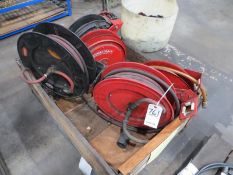 Five hose reels