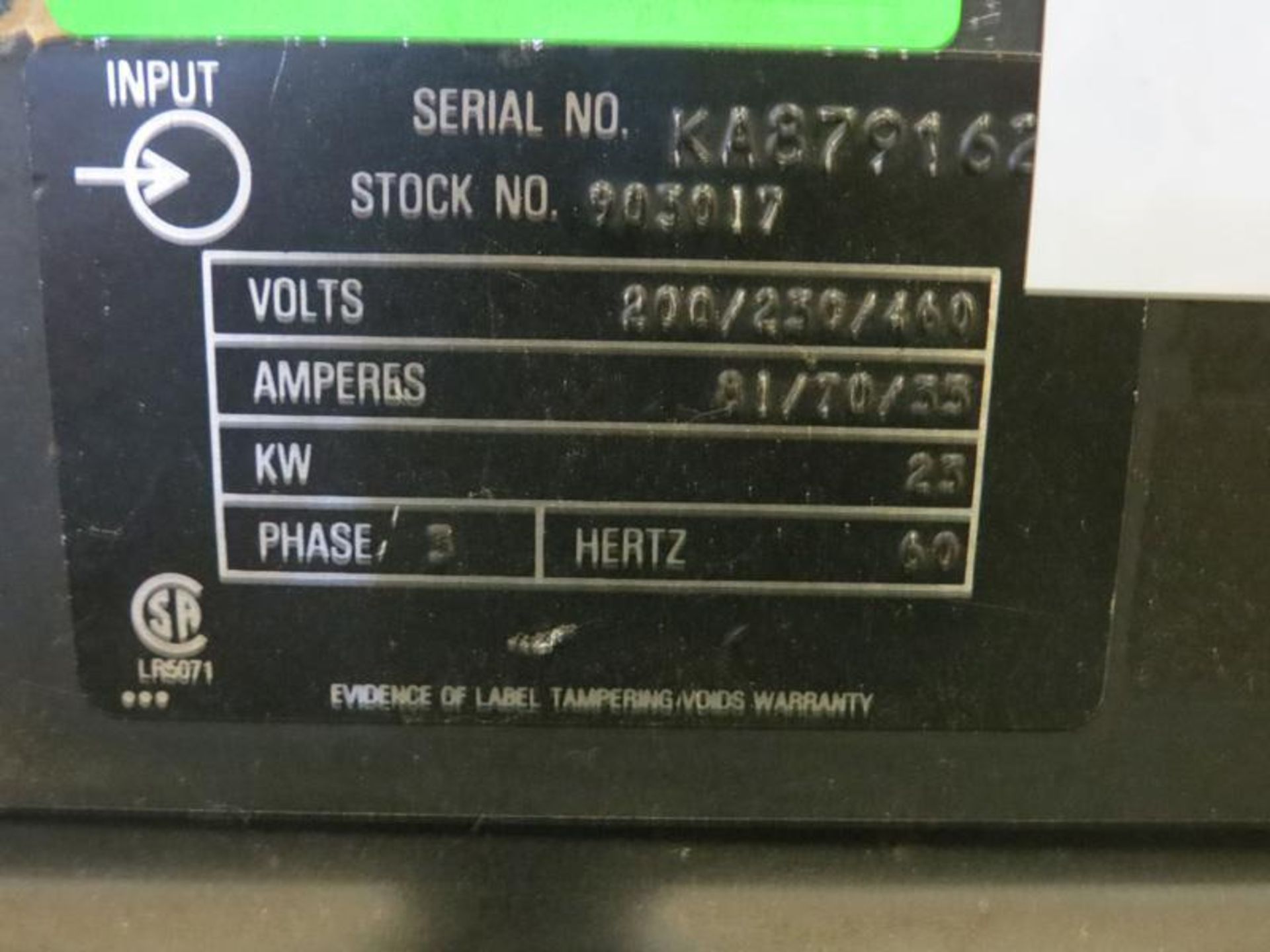 Miller Deltaweld 451 with dry rod oven - Image 7 of 7