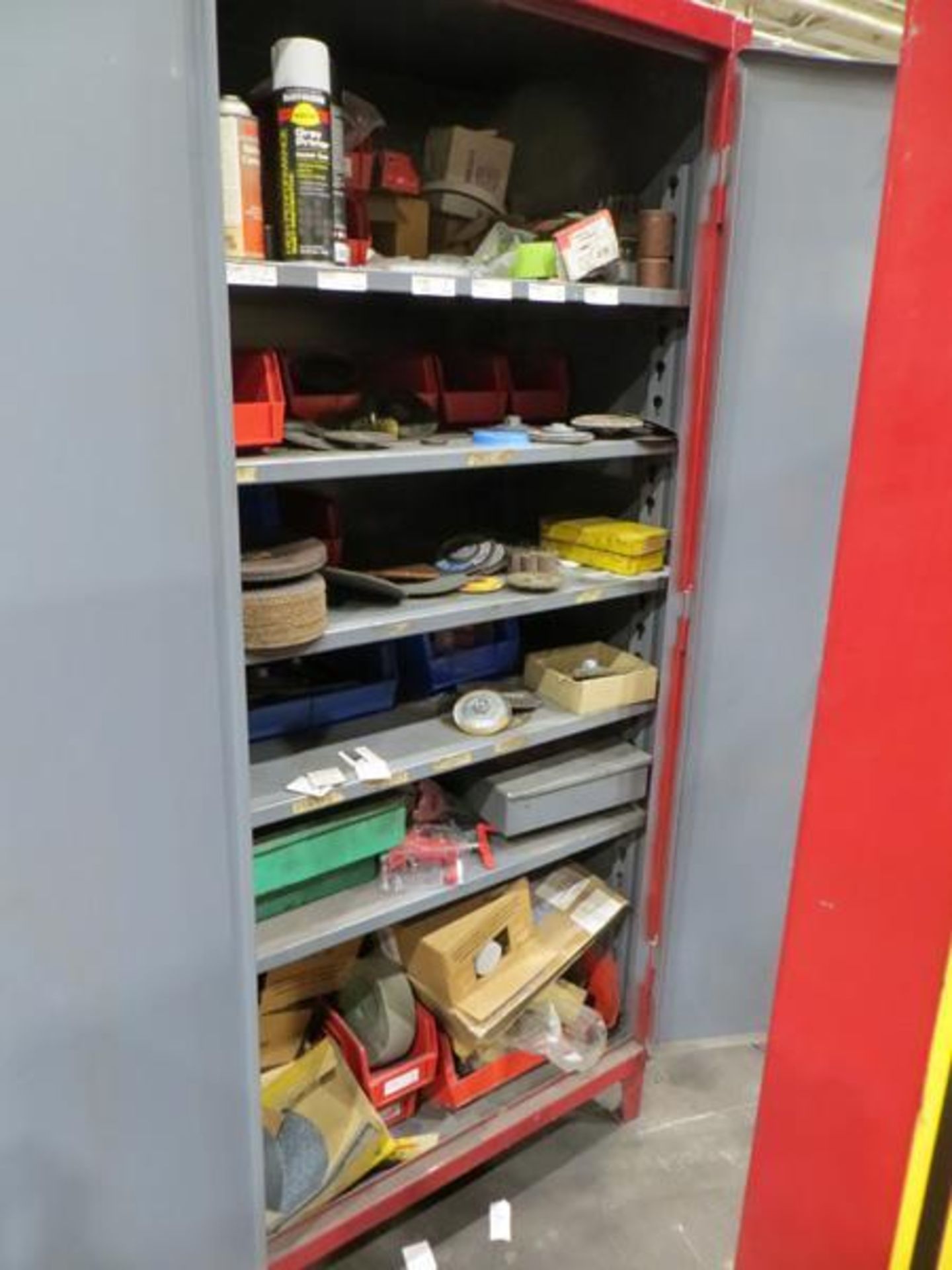 Hodge two door heavy duty cabinet plus contents - Image 2 of 5