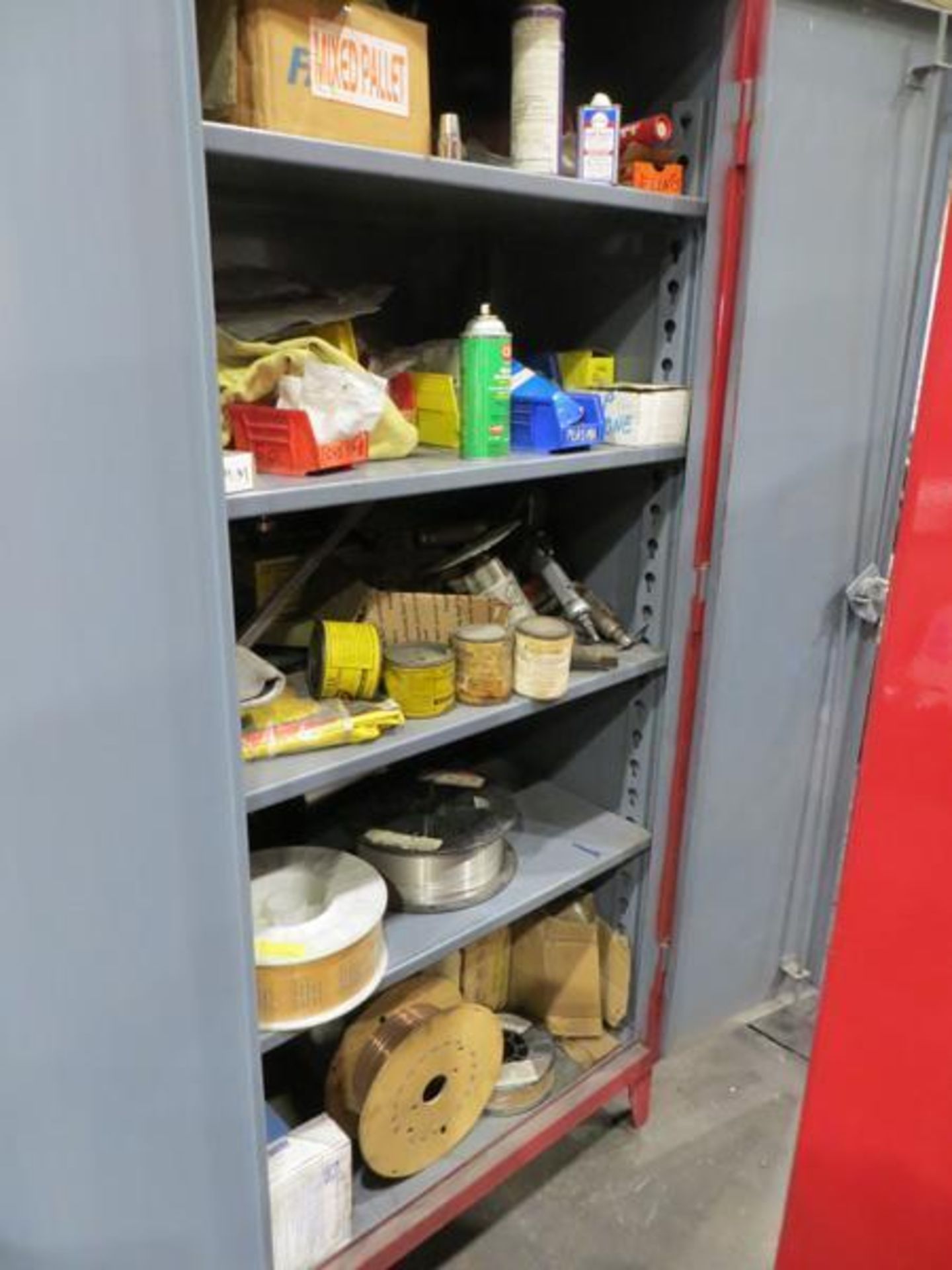 Hodge two door heavy duty cabinet plus contents - Image 2 of 5