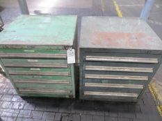 Five drawer modular cabinet