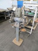 Baldor double end pedestal grinder, 1.5hp, 480/3/60, Cat No. 1021WD