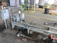 GE Motor, 40hp, frame 364T, 460v, 980rpm, with stand