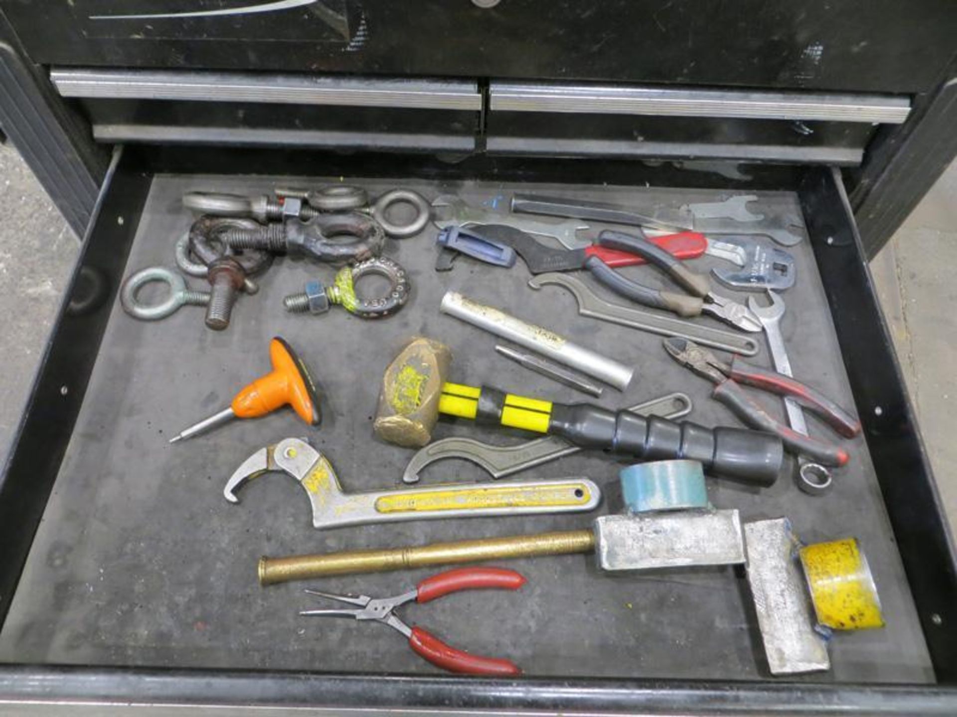 Blue point rolling tool box plus contents - Image 4 of 5