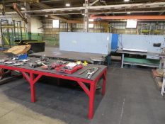 Six work benches and two Wilton vises 6