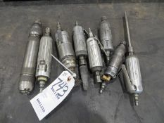 Eight pneumatic grinders