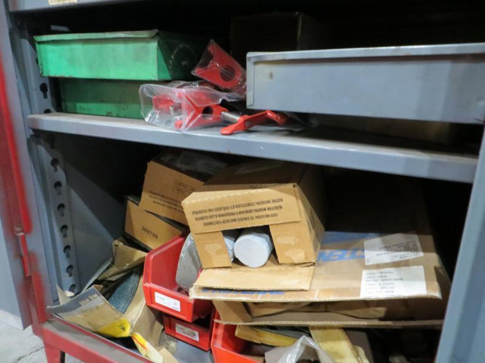 Hodge two door heavy duty cabinet plus contents - Image 5 of 5