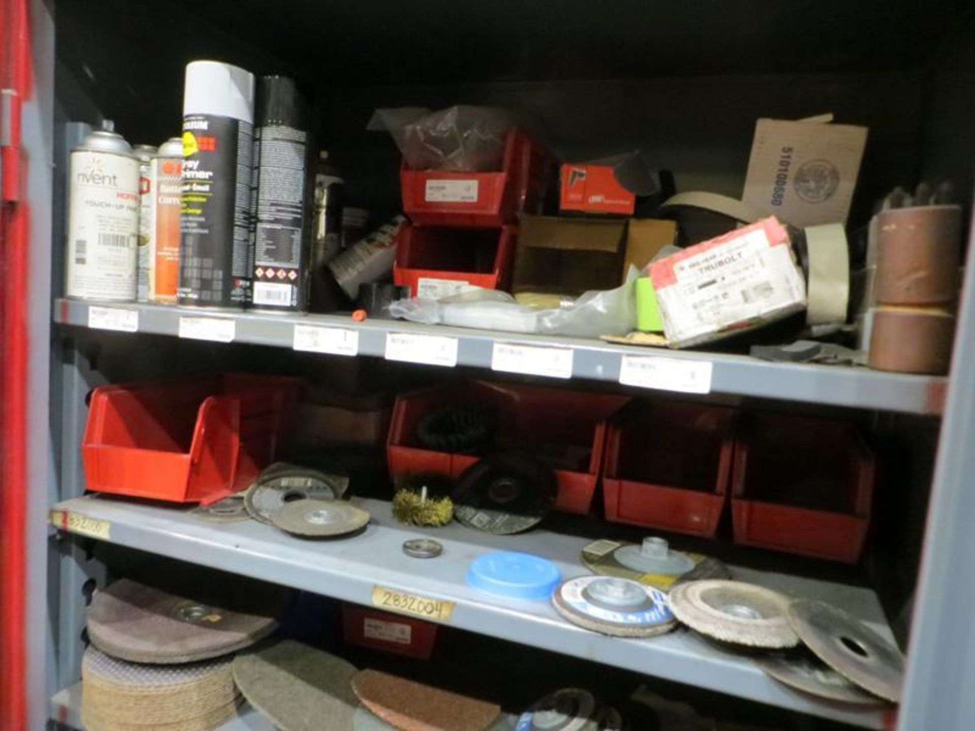 Hodge two door heavy duty cabinet plus contents - Image 3 of 5