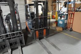 Toyota Propane Forklift - Mdl. 8FGCU25, 5873.0 Hours, 4000LBS Capacity