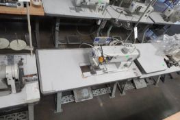 Dorkopp Addler Single Needle Industrial Sewing Machine With Table and Digital Controller/Readout - M