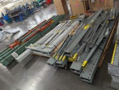 (5) Bays of Disassembled Cantilever Rack (NO CONTENTS)