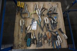 Assorted Pliers, Snips, Vise Pliers