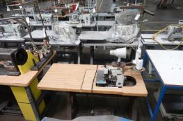 Brother Industrial Sewing Machine With Table - Mdl. EF4-B531