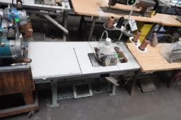 Pegasus Overlap Stitch Industrial Sewing Machine With Table - Mdl EXT3216-A04BA2