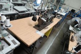 Consew Overlap Stitch Industrial Sewing Machine With Table - Mdl. 744R30