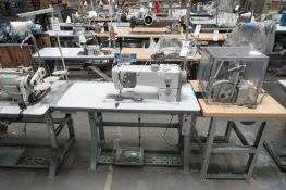 Durkopp Addler Single Needle Industrial Sewing Machine With Table and Digital Controller/Readout - M