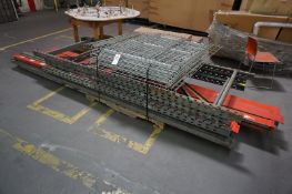 (6) Bays of Disassembled Assorted Heavy duty Pallet Racking