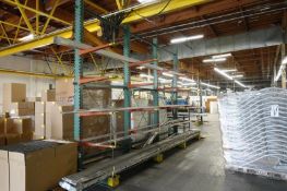 (3) Bays of Cantilever Rack (NO CONTENTS)