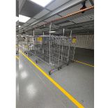 Aluminum rolling shelves/carts
