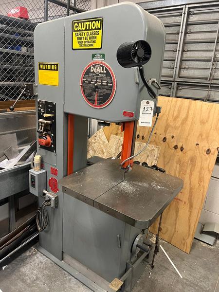 DoALL Vertical Contour Bandsaw Model DBW-12B