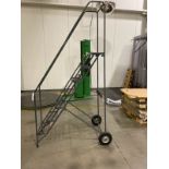 5ft Rolling Ladder, max weight 300 pounds