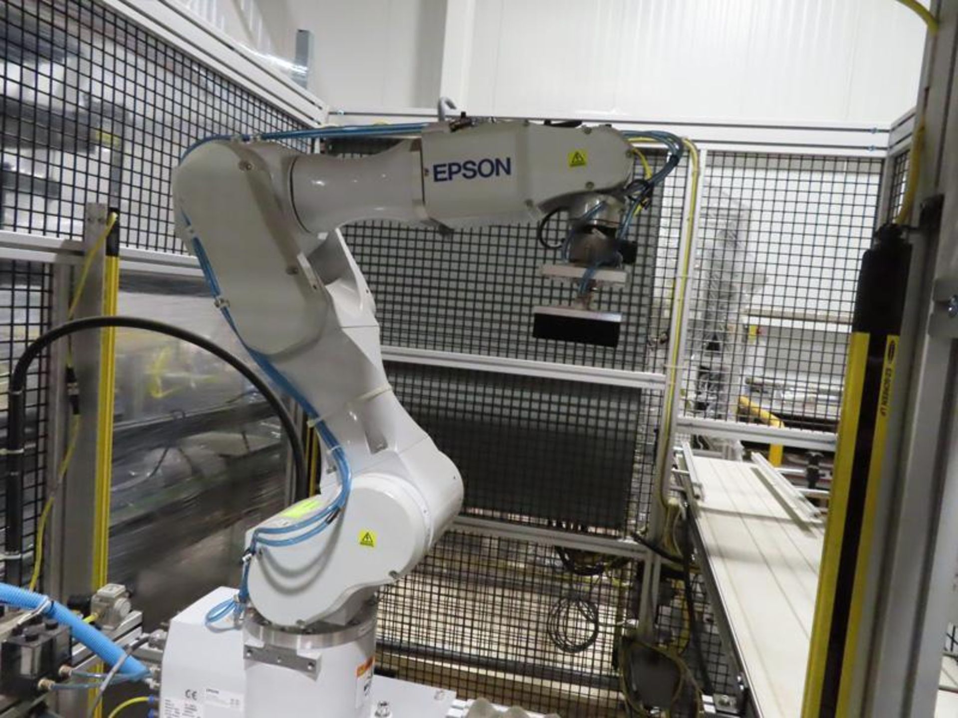 2013 Epson Model C4-A901S Robot with Safety Cell (approx 4.5ft x 6ft) - Image 2 of 4