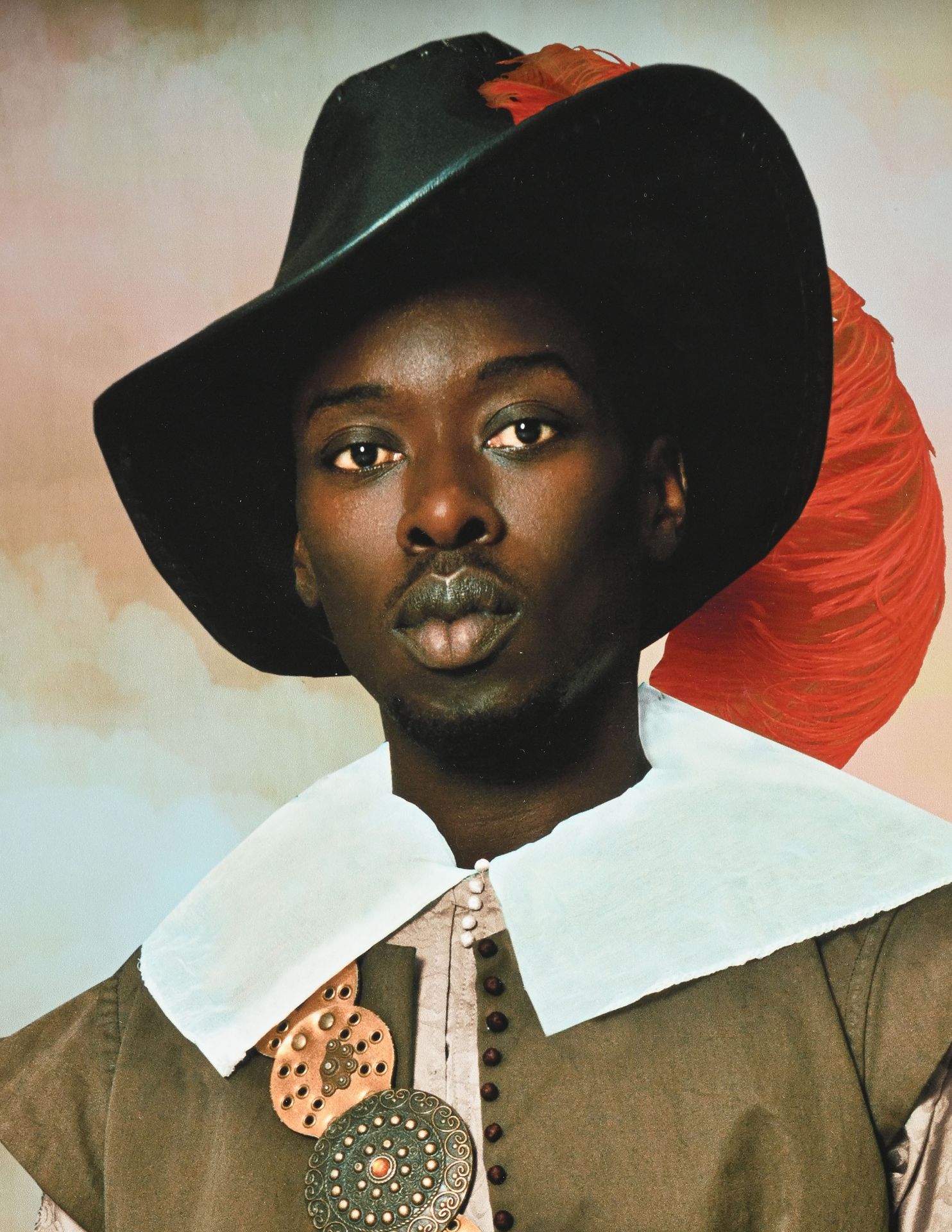 Diop (1980), Portrait de Don Miguel De Castro , 2014, impression jet d'encre pigmentaire sur papier - Image 3 of 4