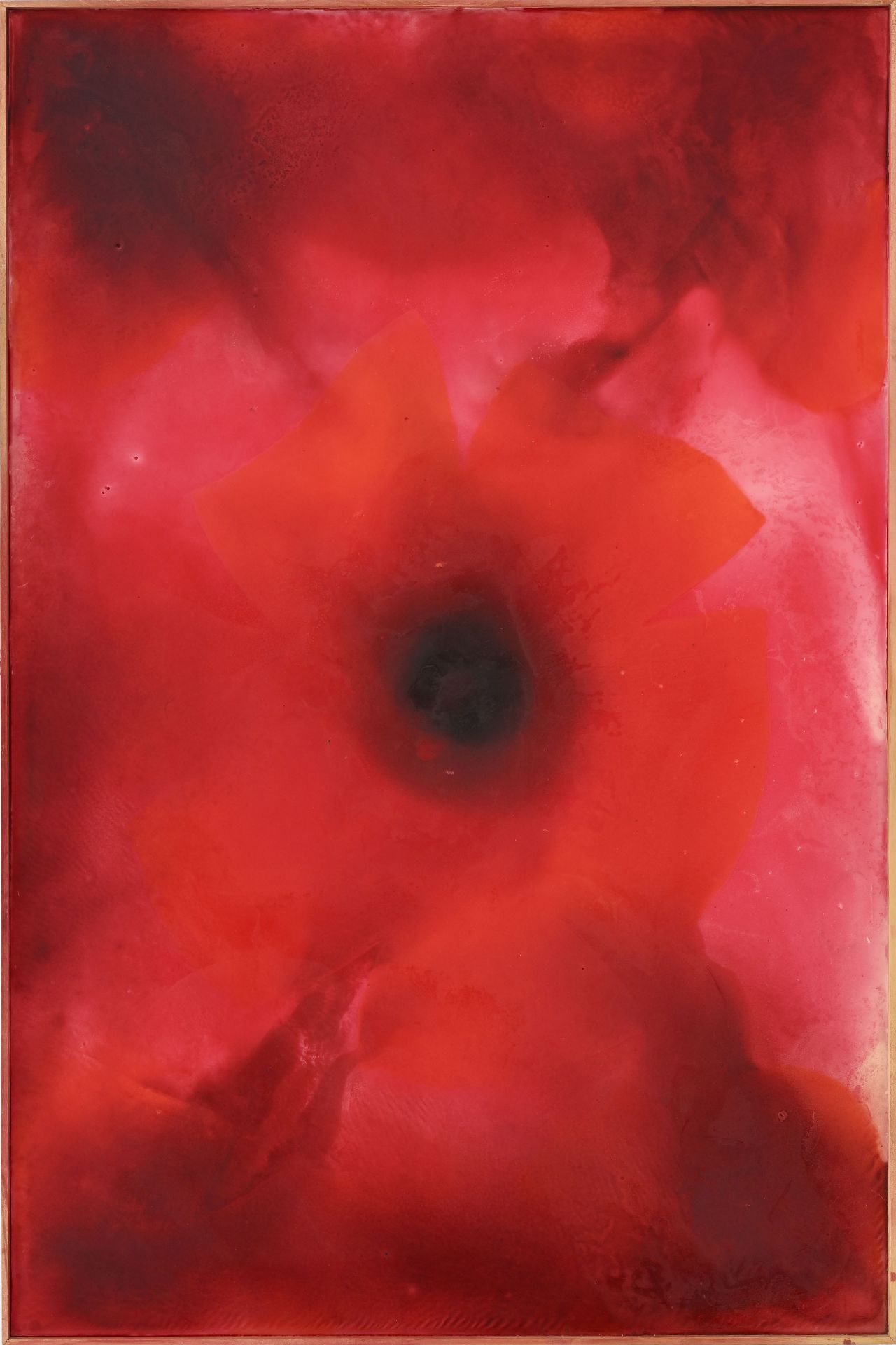 José Maria Sicilia (1954), Sans titre XI Rouge , 2002, technique mixte sur cire, monogrammée, datée - Bild 2 aus 5