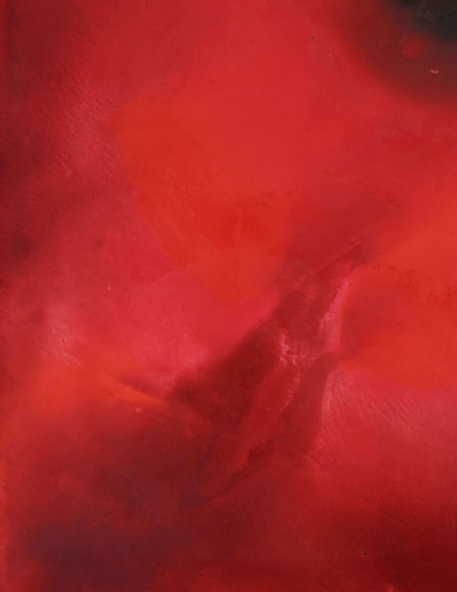 José Maria Sicilia (1954), Sans titre XI Rouge , 2002, technique mixte sur cire, monogrammée, datée - Image 4 of 5