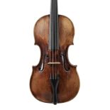 Violon de l'école allemande, portant une étiquette J.U. Eberle, deuxième moitié du XVIIIe s., 350 mm