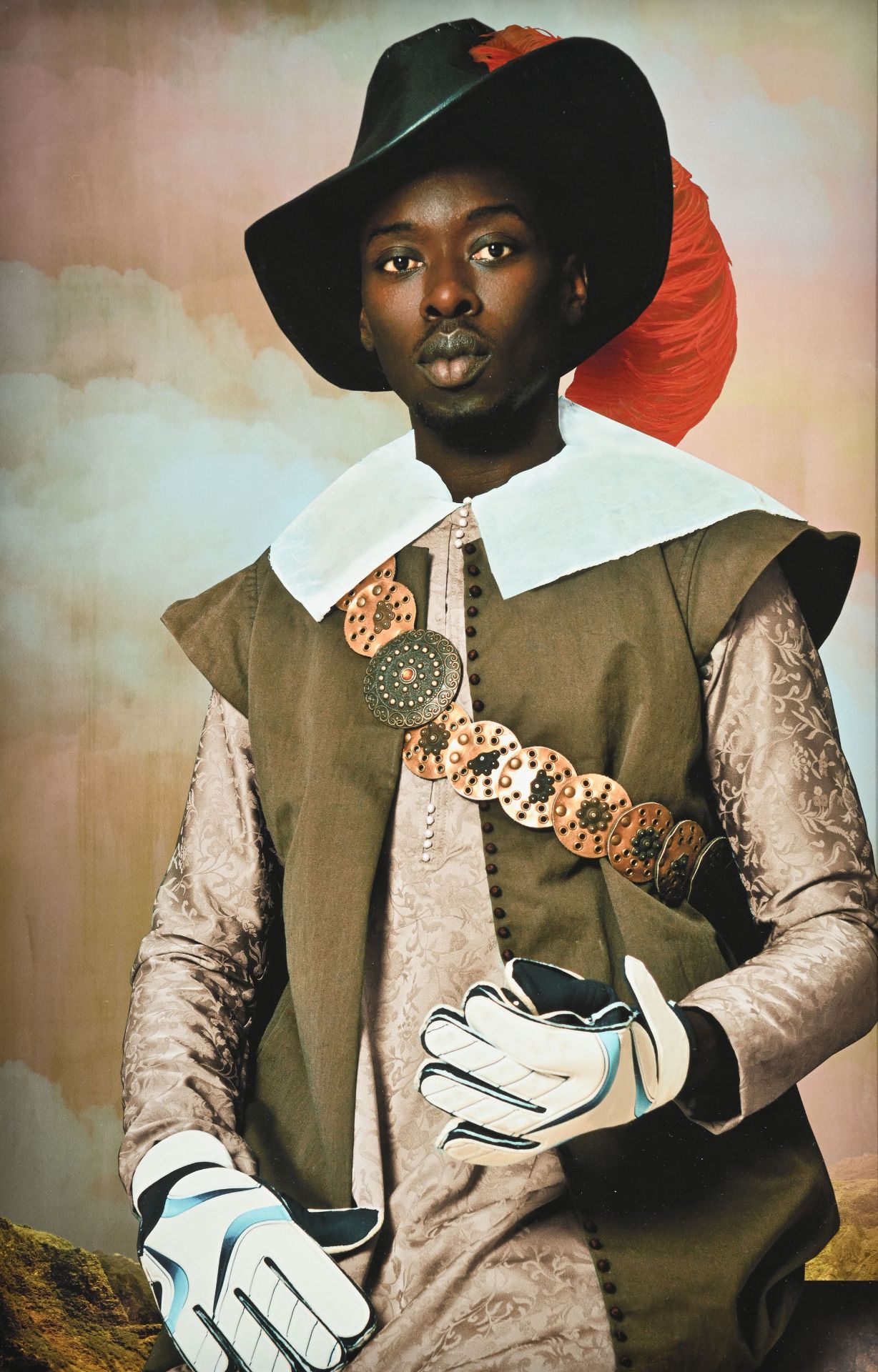 Diop (1980), Portrait de Don Miguel De Castro , 2014, impression jet d'encre pigmentaire sur papier