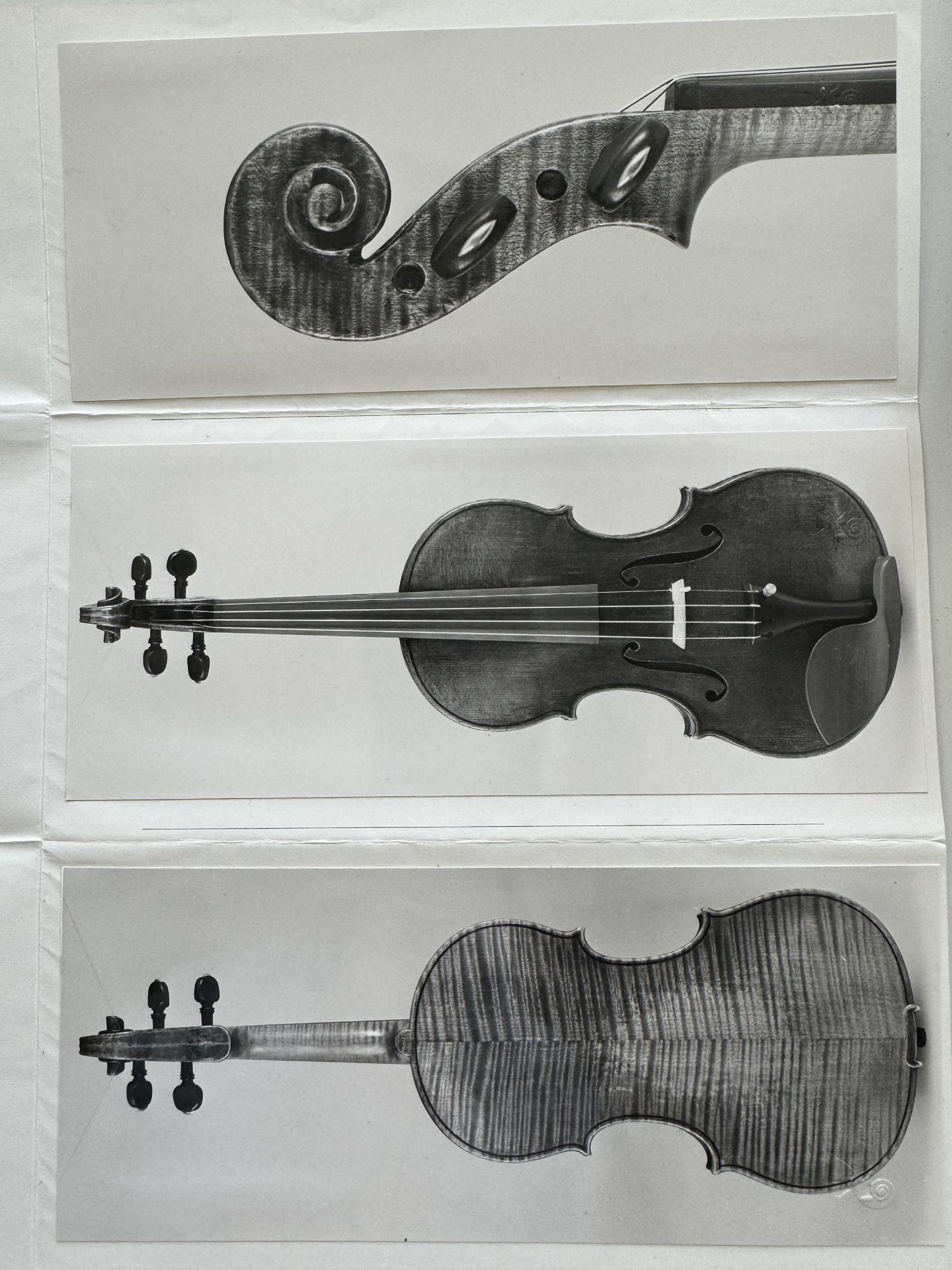 Violon de l'école parisienne du XIXe s., fait par Violon de Jean-Baptiste Vuillaume, Paris c. 1841, - Image 11 of 11