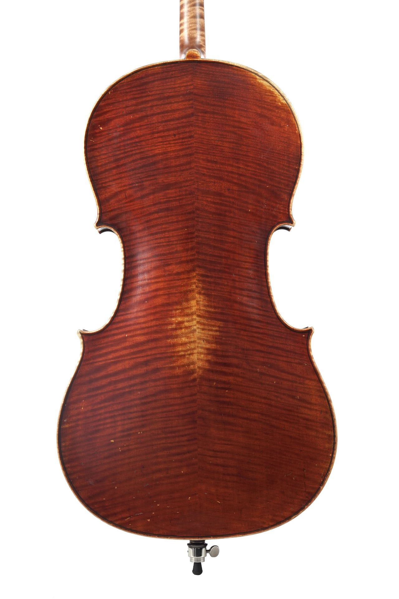 Violoncelle français fait par Joseph Hel à Lille en 1892, dont il porte l'étiquette originale - Bild 2 aus 8