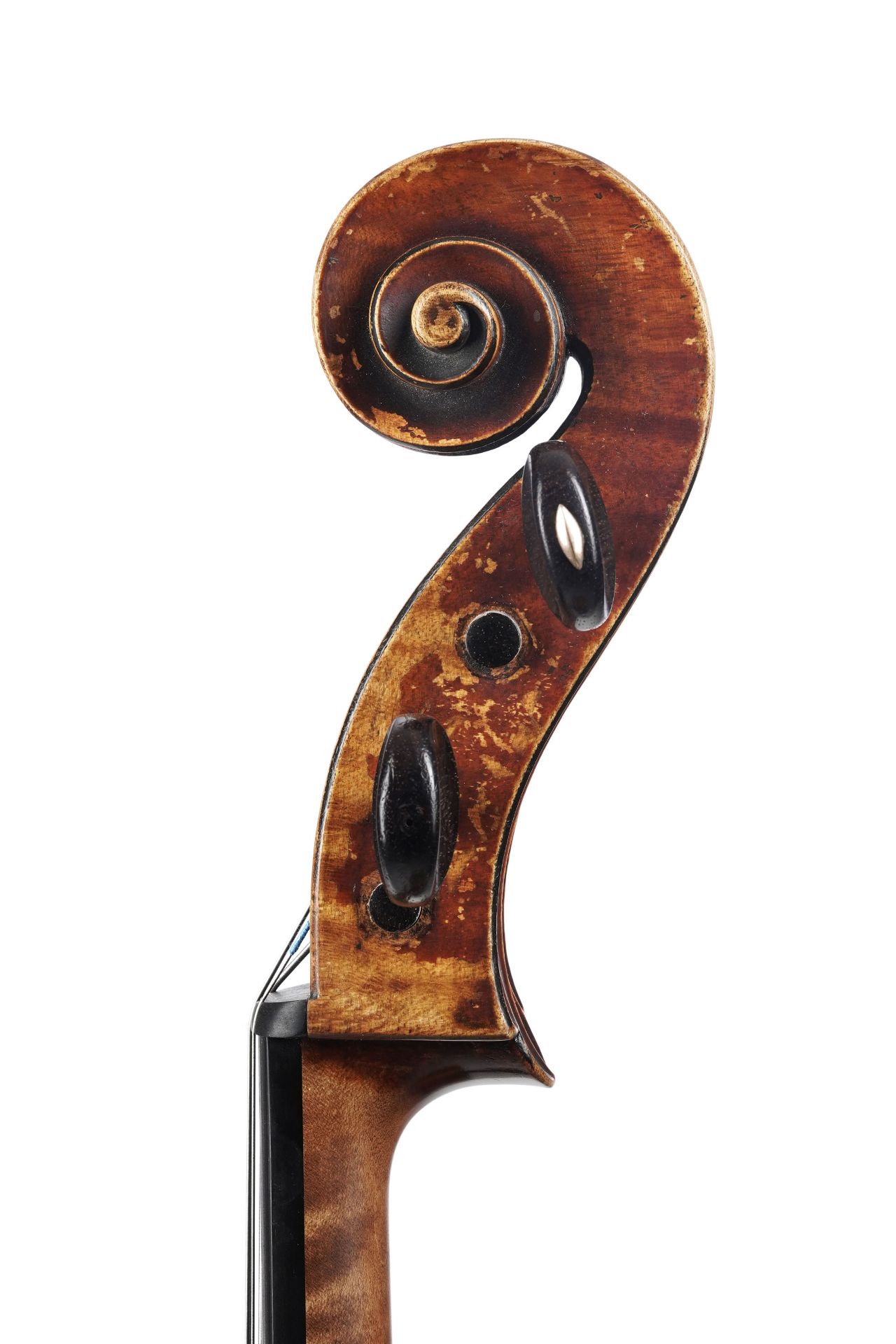 Violoncelle français fait par Joseph Hel à Lille en 1892, dont il porte l'étiquette originale - Bild 4 aus 8