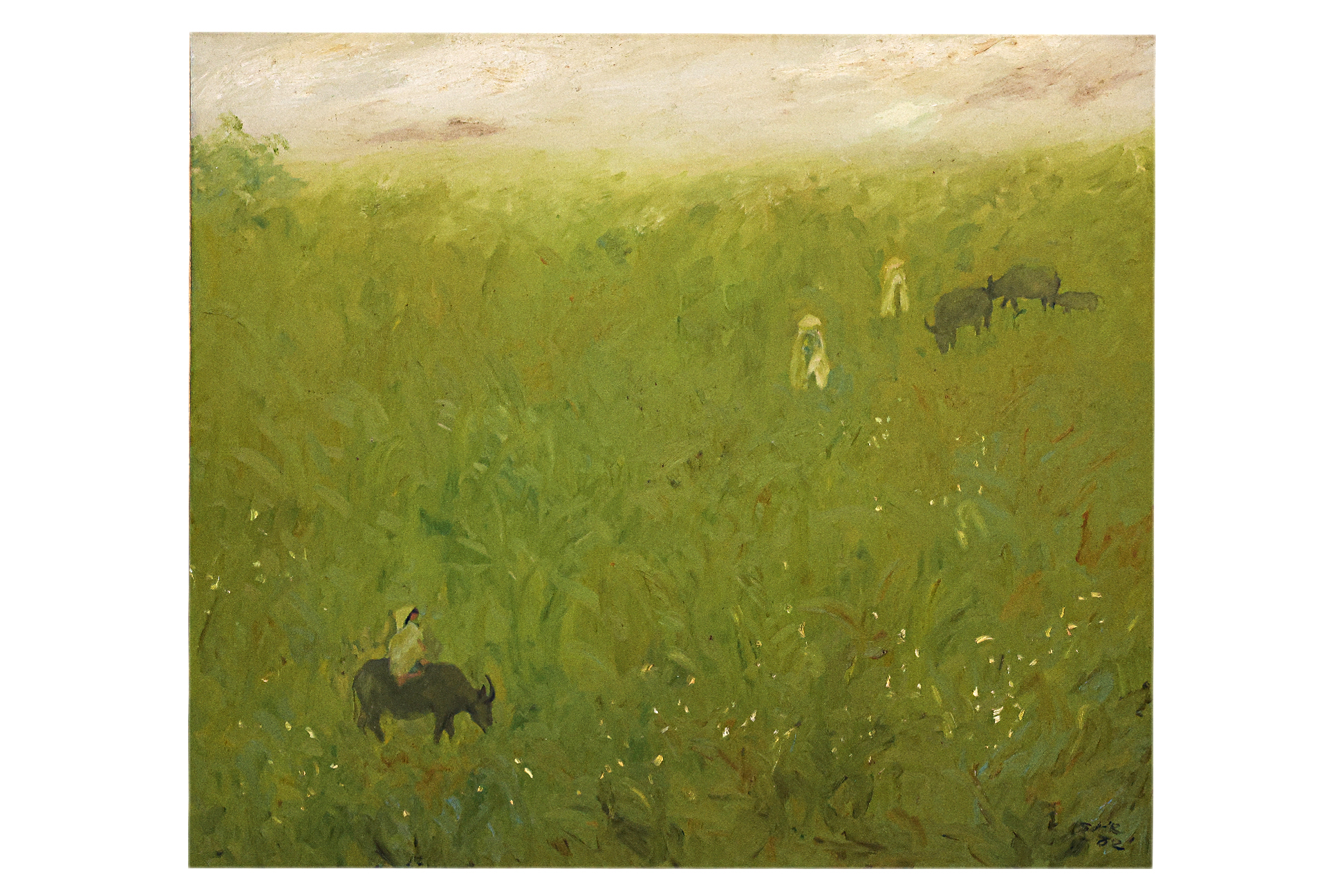 DUONG NGOC SON (VIETNAMESE, B.1973) - 'IN THE FIELD'