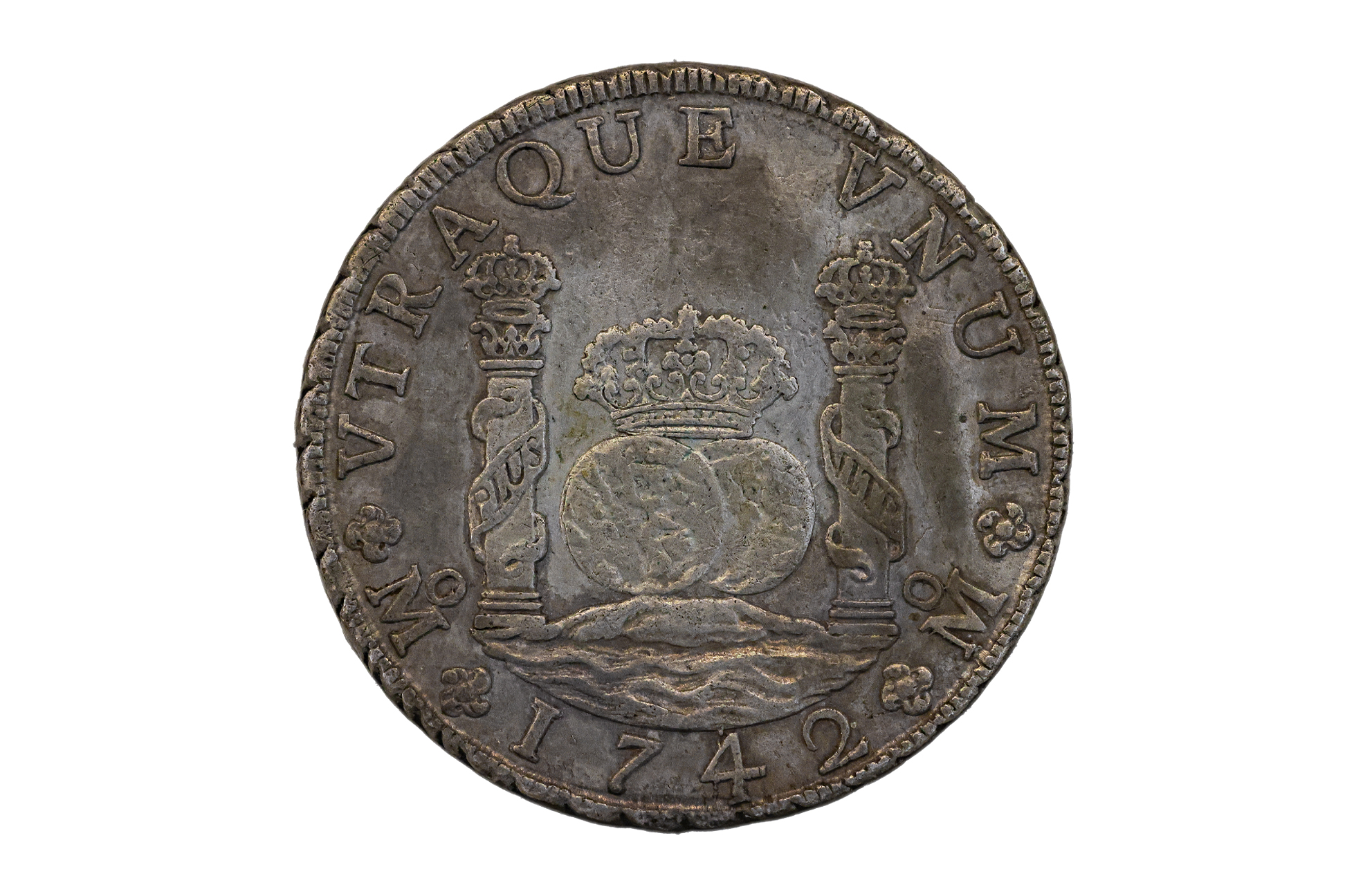 MEXICO 8 REALES PILLAR 1742 - Image 2 of 2