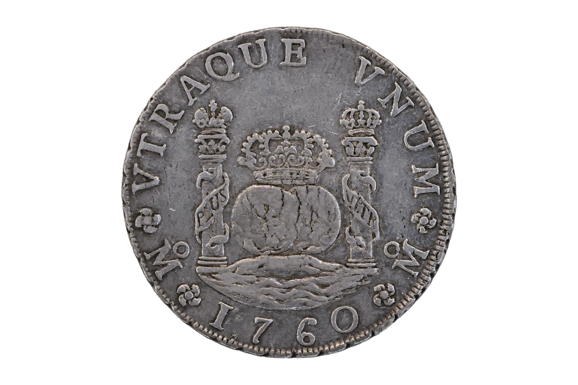 MEXICO 8 REALES PILLAR 1760 - Image 2 of 2