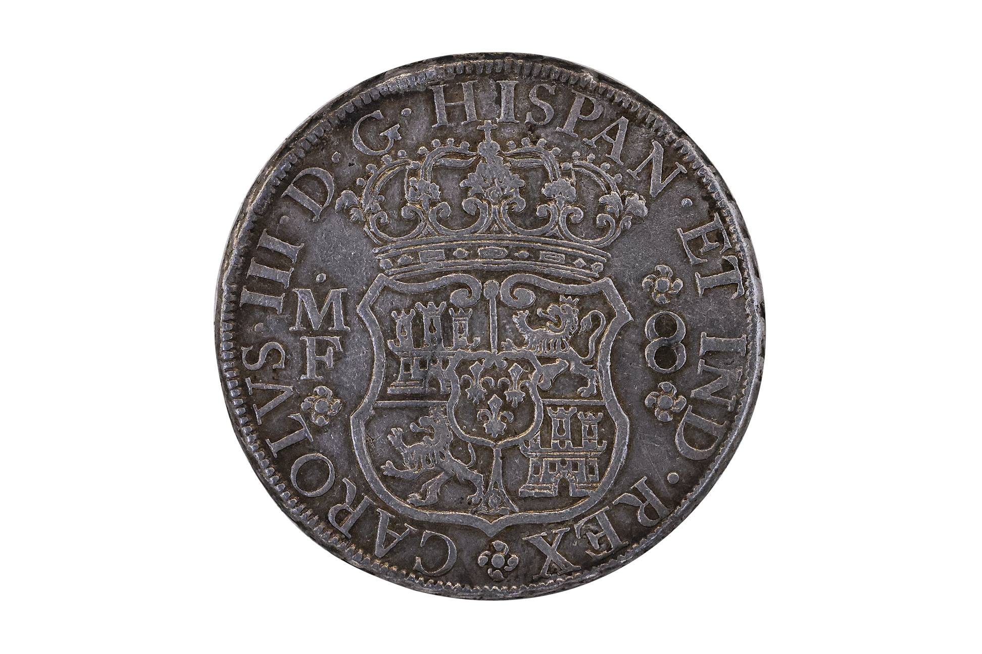 MEXICO 8 REALES PILLAR 1769