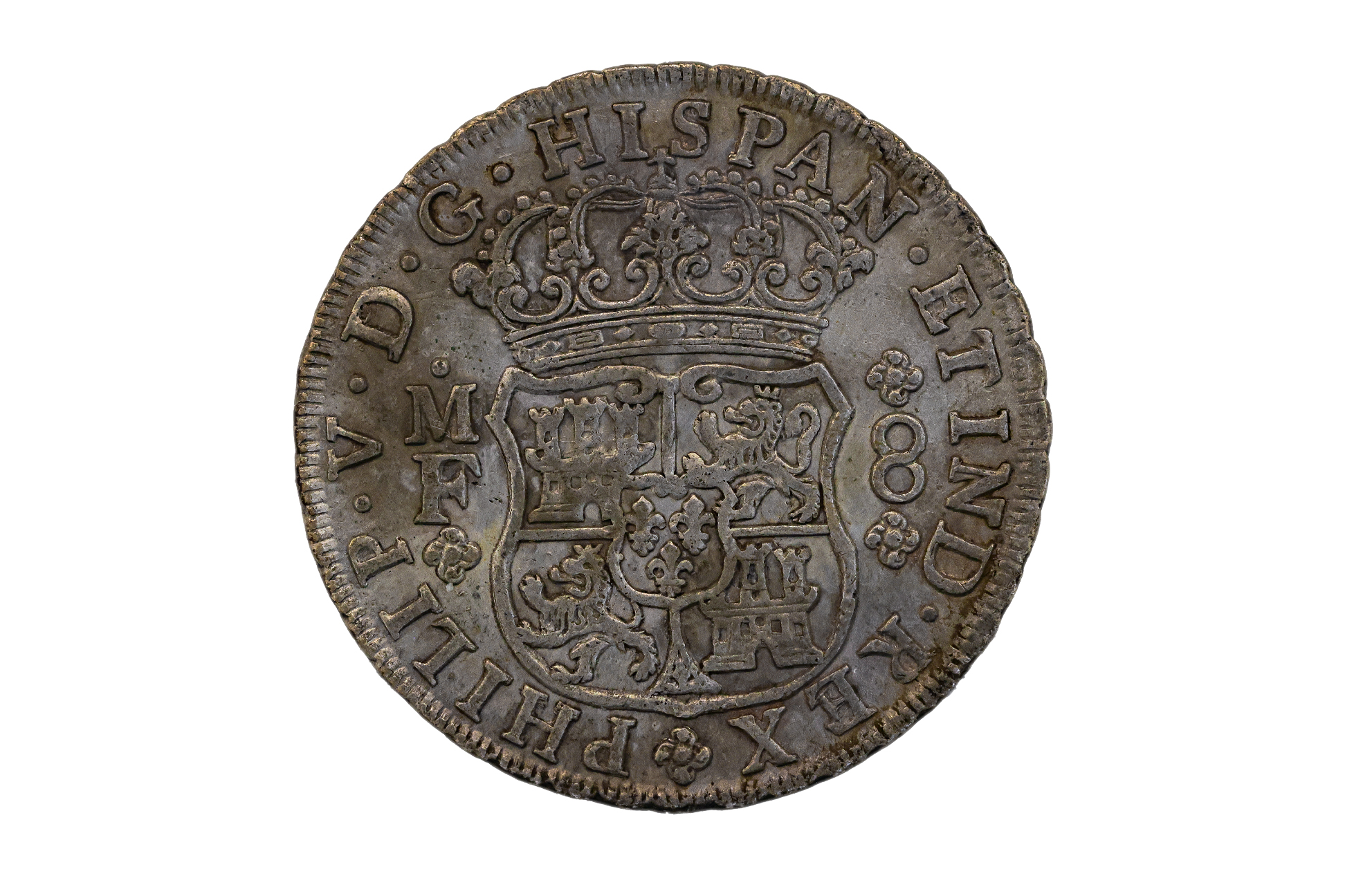 MEXICO 8 REALES PILLAR 1742